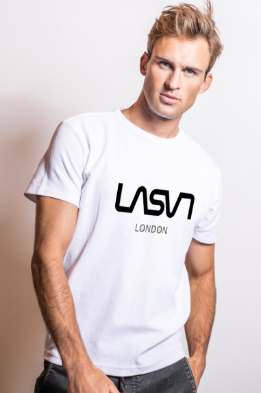 Camiseta de hombre BASIC LONDON Blanca