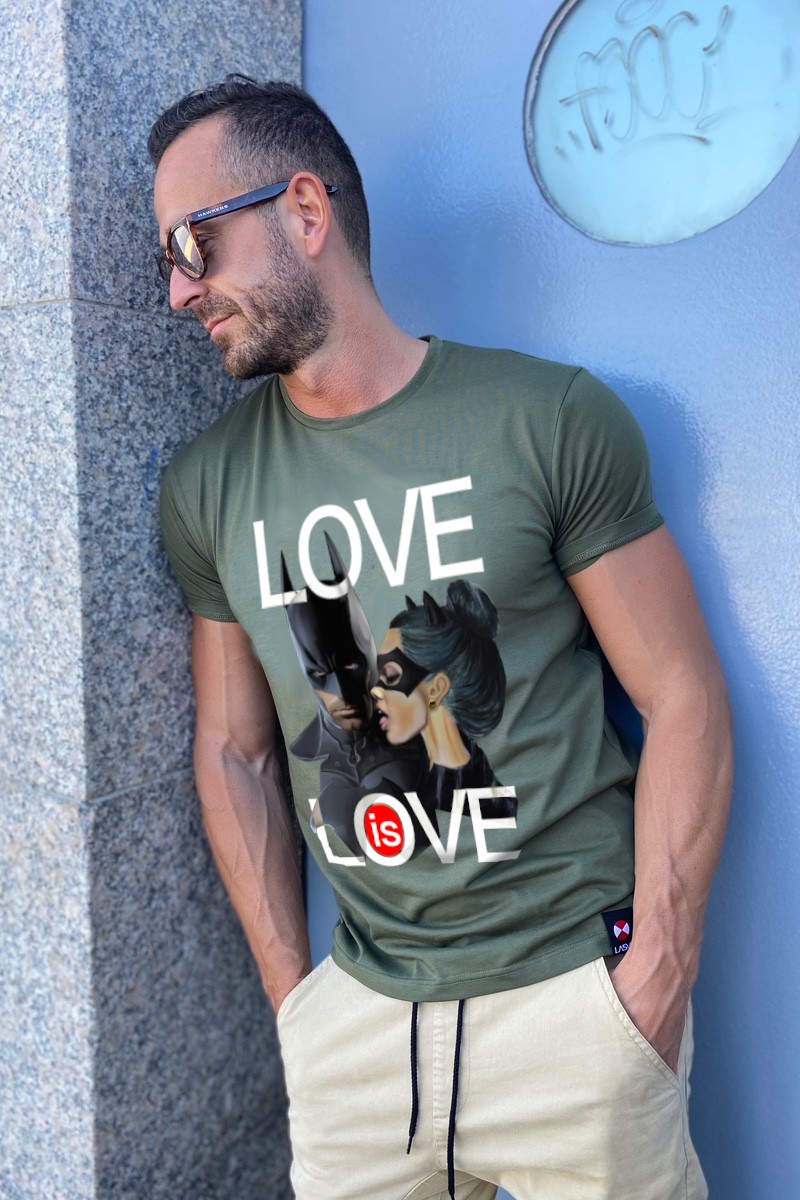 Camiseta de hombre IS LOVE...