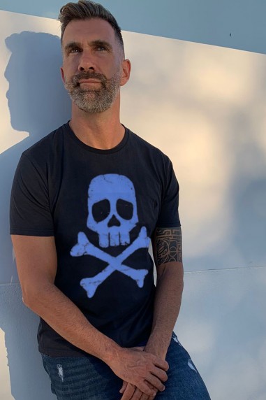 Camiseta de hombre PIRATES marino - azul