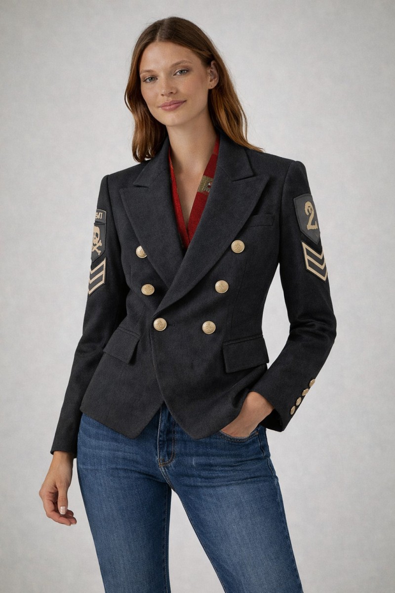 Americana de mujer LaSaL...